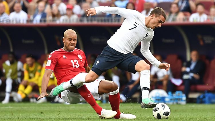 Auch Antoine Griezmann steigert den Wert der Partie nicht.