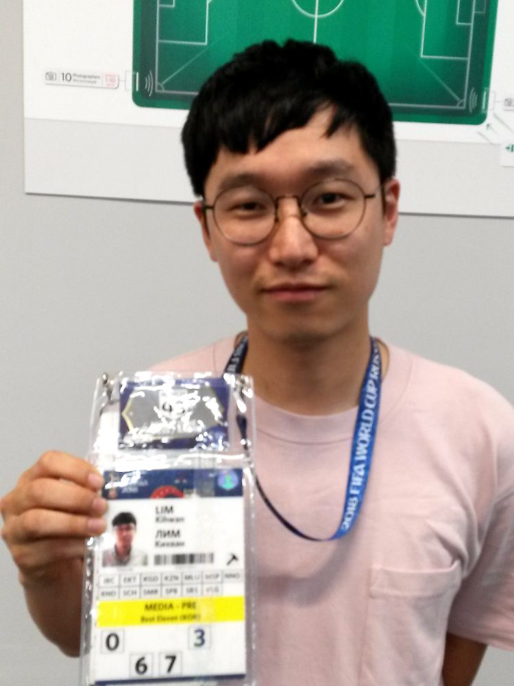 Ki-hwan Lim ist für den südkoreanischen "Kicker" zur WM nach Russland gereist.