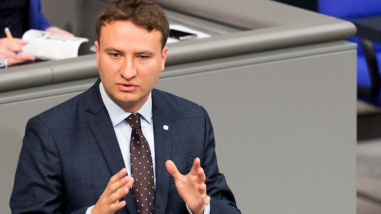 Mark Hauptmann ist der Chef der Jungen Gruppe in der Unionsfraktion. Er gehört dem Fraktionsvorstand an und kommt aus Thüringen.