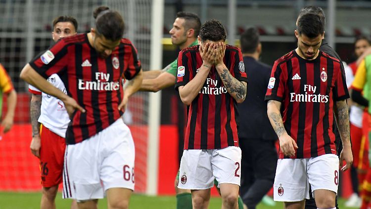 Sportlich landete der AC Milan auf Platz sechs und damit in der Europa League. Wirtschaftlich fallen die Italiener jedoch durch.