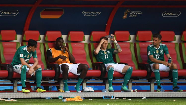 Der Schock nach dem Spiel gegen Südkorea sitzt tief.