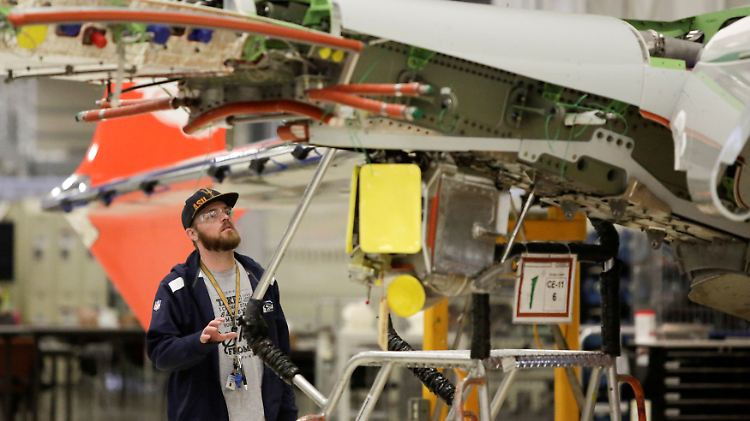 Die US-Wirtschaft wuchs annualisiert um 2,0 Prozent.