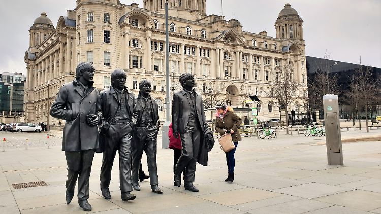 Was John, Paul, George und Ringo wohl am liebsten an ihrer Heimstadt mochten? Das Wetter sicher nicht. 
