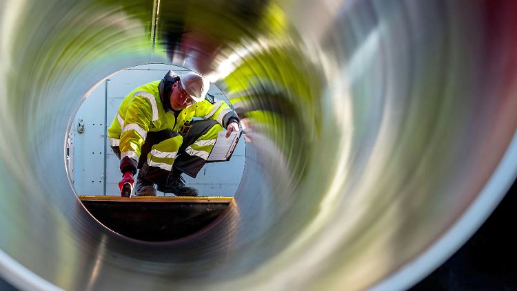 Die Bauarbeiten für die Gasröhre haben bereits begonnen.
