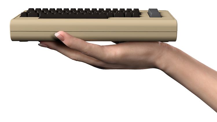 Der C64 Mini sieht wirklich aus wie ein kleiner Commodore 64.