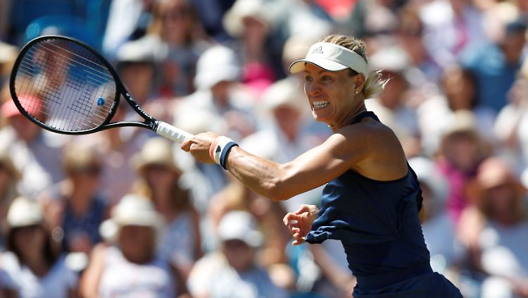 Trotz eines Matchballs kann Kerber den Finaleinzug nicht perfekt machen.