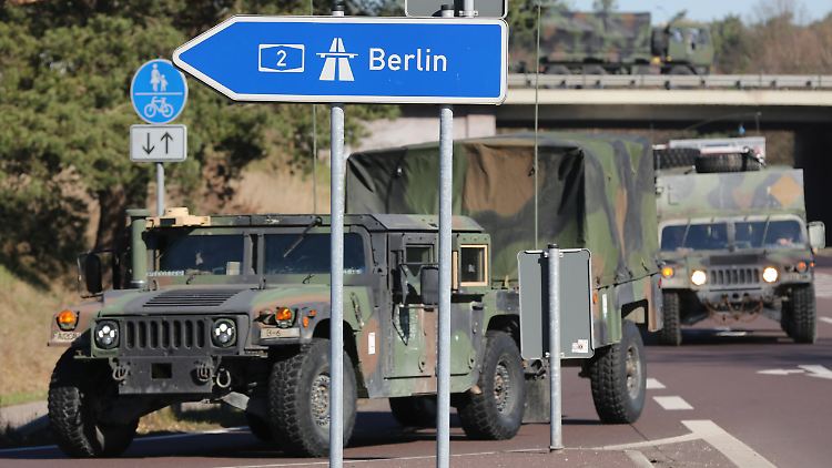 Signal Richtung Berlin: Die Nato-Partner sind sich unsicher, ob Trump tatsächlich einen Abzug erwägt oder eine Drohkulisse aufbauen will.