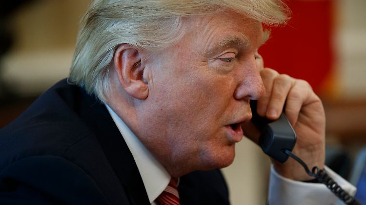 Der US-Präsident Donald Trump wusste wohl nicht, mit wem er telefoniert.