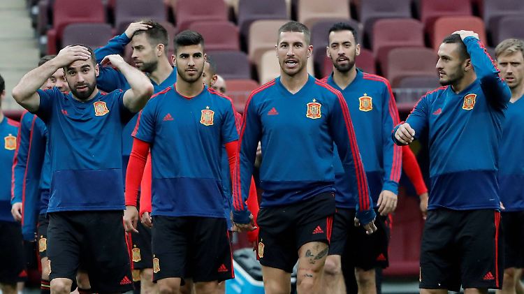Die spanische Nationalmannschaft ist der Favorit auf den Titelgewinn in Russland.