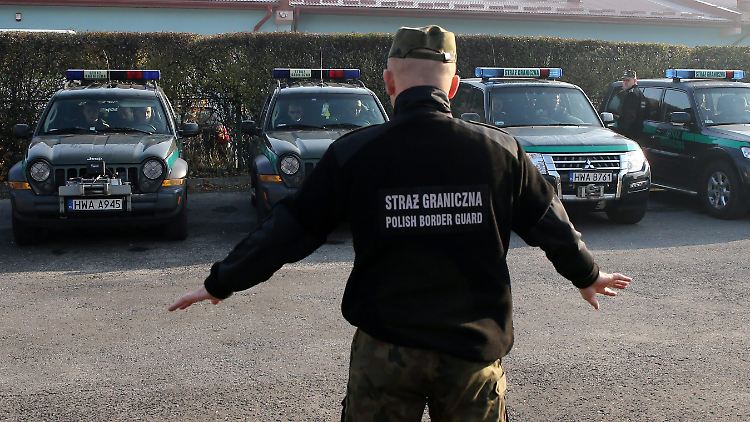 "Es gibt keine neuen Abmachungen für die Übernahme von Asylbewerbern aus anderen EU-Staaten": Polnische Grenzpolizisten bereiten sich auf den Einsatz vor (Archivbild).