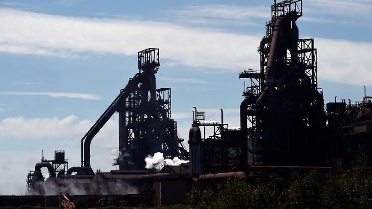 Das Tata-Werk in Wales ist Teil des neuen Stahlkonzerns.
