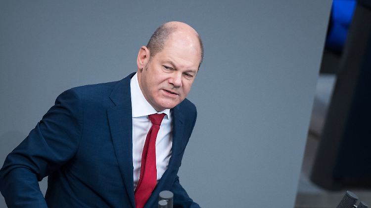 Herr der derzeit vollen Kasse: Olaf Scholz.