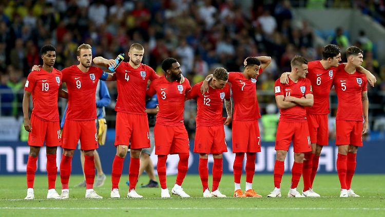 Bangen bis zum letzten Schützen, dann ist es geschafft: England bezwingt sein Elfer-Trauma.