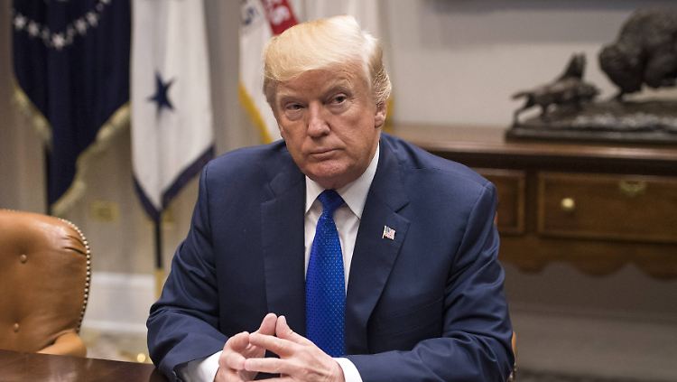 Us-Präsident Trump hat seinen Spöttern eine Steilvorlage geliefert.
