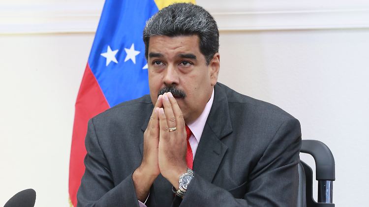 Der venezolanische Staatschef Nicolás Maduro sieht seine Befürchtungen bestätigt.