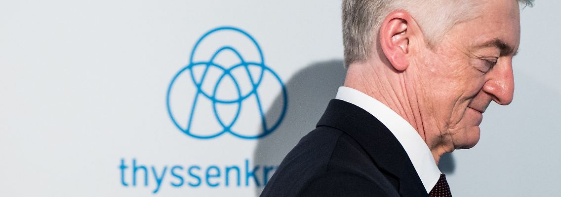 Hiesinger kündigte am Donnerstag seinen Rücktritt an.