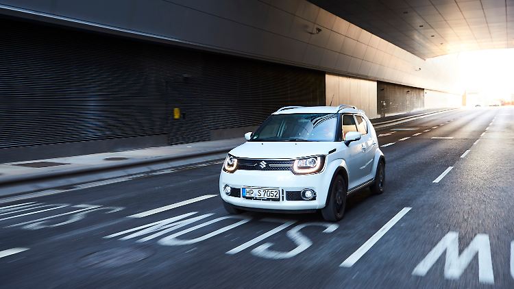 De Suzuki Ignis ist einer der wenigen allradgetriebenen kleinen SUV. 