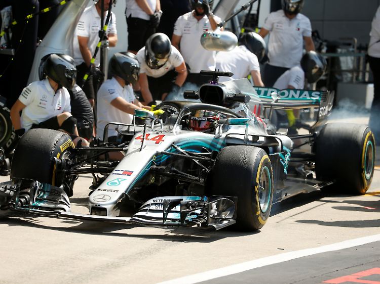Lewis Hamilton merkte im zweiten Training: Ein Selbstläufer wird sein Heim-Grand-Prix nicht.