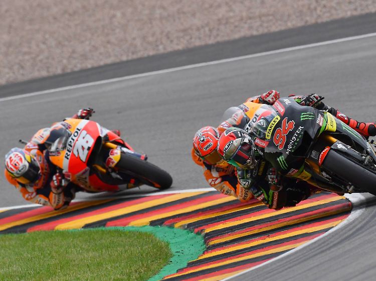 Das MotoGP-Rennen auf dem Sachsenring findet 2018 zum vorerst letzten Mal statt.