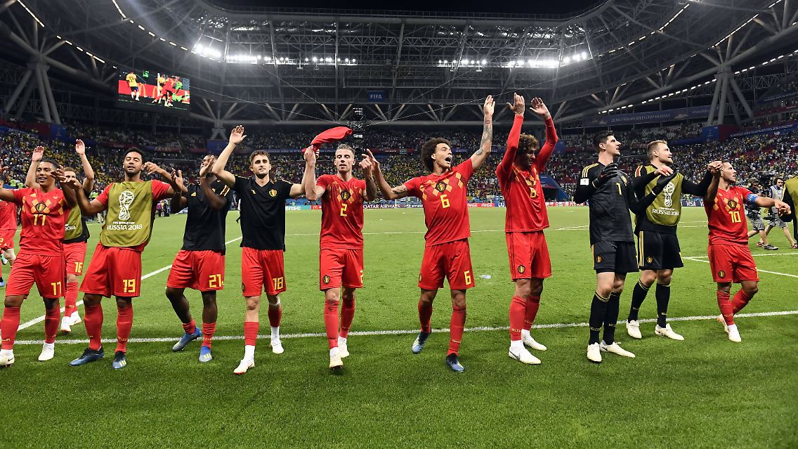 Belgien ist das einzige Team im Halbfinale, das von Adidas ausgerüstet wird.