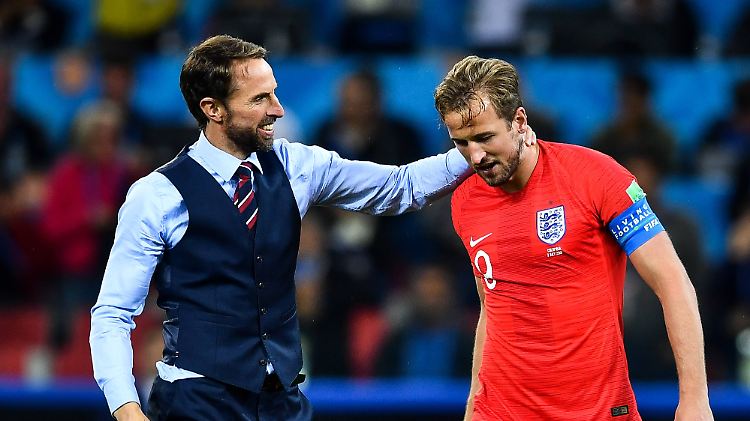 Vergesst Prinz Harry und Meghan Markle. Englands neues Traumduo: Gareth Southgate und Harry Kane.