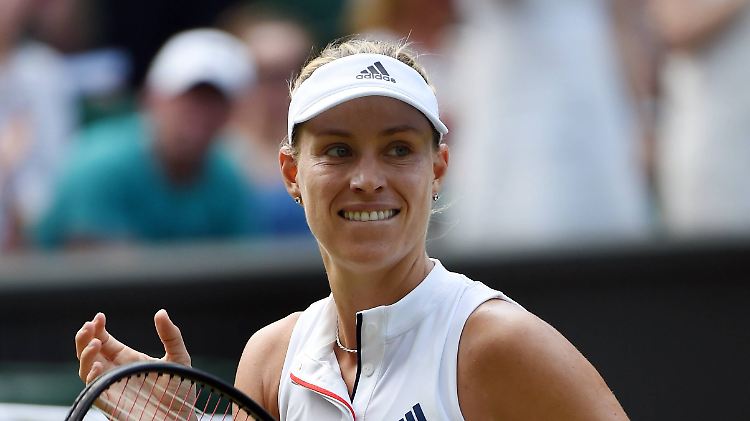 Kerber steigert ihre Leistung in Wimbledon.