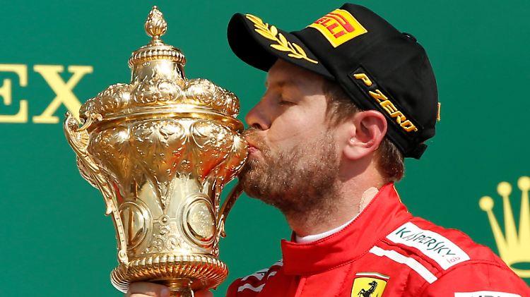 Sebastian Vettel ist in Silverstone der Schnellste.