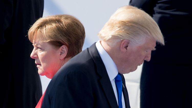 Trump fordert höhere Verteidungsausgaben - unter anderem vom Bündnispartner Deutschland.  