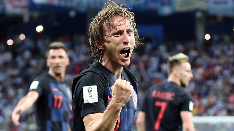 Luka Modric ist auf dem Weg, bester Spieler des Turniers zu werden.
