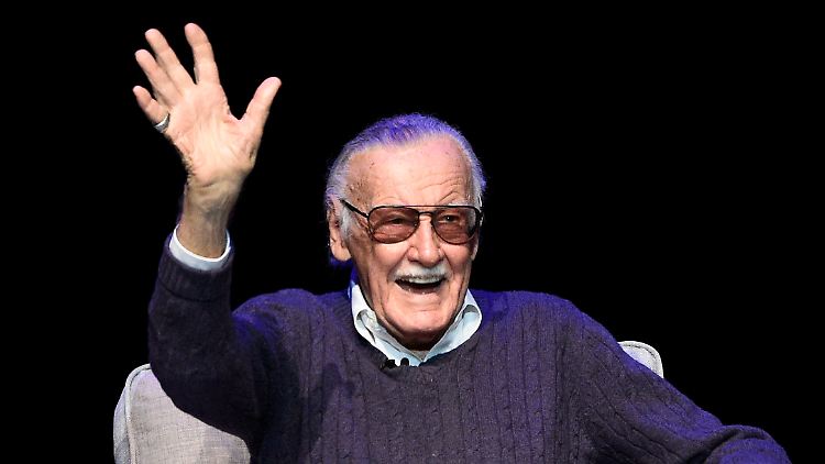 Stan Lee erfand Figuren wie "Iron Man" und "Spider-Man".