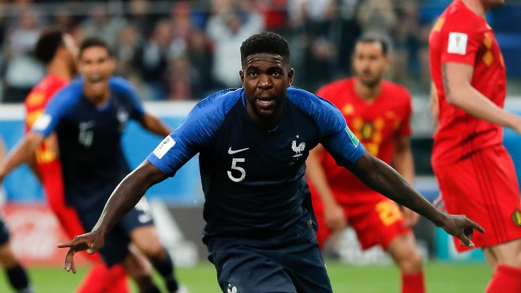 Final-Wegbereiter für Frankreich: Samuel Umtiti.