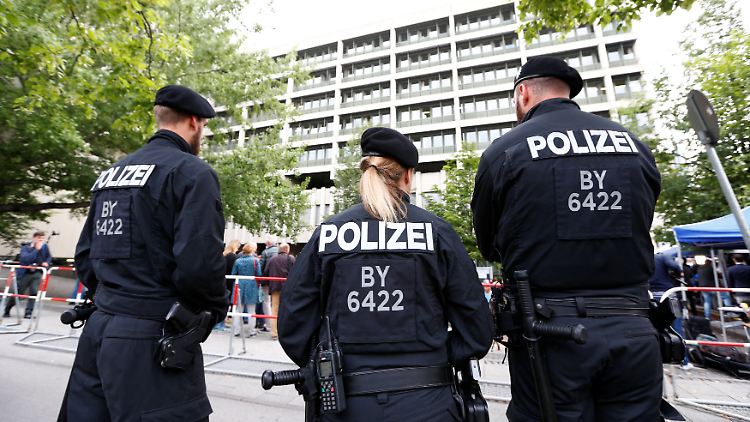 Für die Urteilsverkündung wurden die Sicherheitsmaßnahmen noch einmal verstärkt.