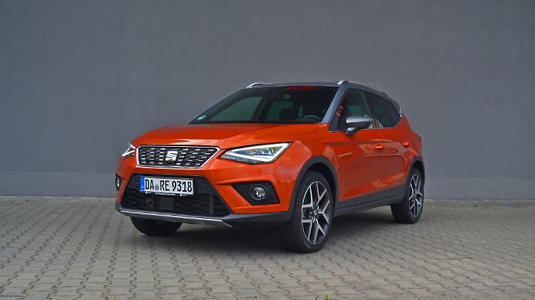 Der Seat Arona sieht höher aus, als er am Ende ist.