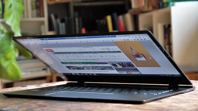 Flacher ist keiner: Das Acer Swift 7 ist laut Acer das dünnste Notebook der Welt.