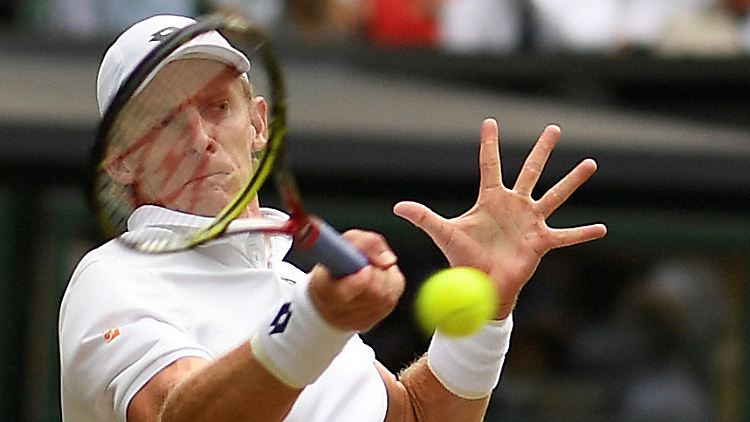 Kevin Anderson braucht sechseinhalb Stunden, um John Isner in Wimbledon niederzuringen.