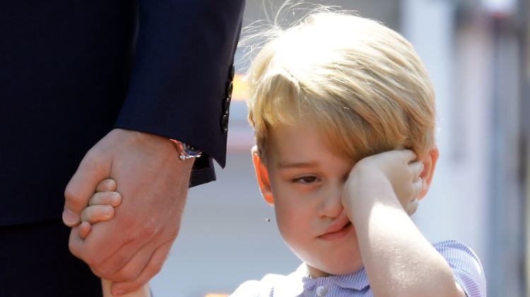 Prinz George ist zum Glück wohlauf.