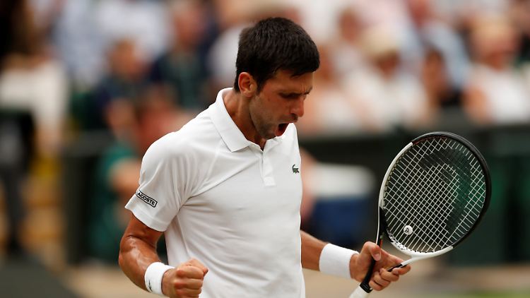 Djokovic gewinnt ein denkwürdiges Match gegen Nadal und zieht ins Wimbledon-Finale ein.