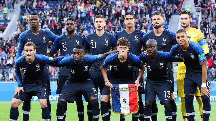 Bereit und reif für den Titel: Die französische Nationalmannschaft.