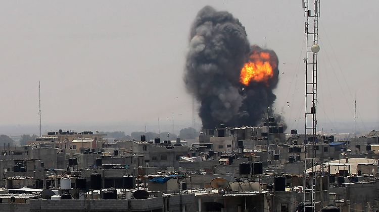 Die israelische Luftwaffe flog die schwersten Einsätze seit 2014 in Gaza.