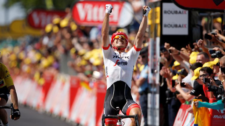 John Degenkolb ist der erste deutsche Etappensieger bei der Tour 2018.