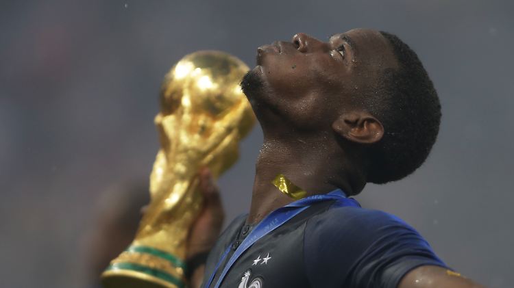 Paul Pogba - mit Unterstützung von ganz oben.