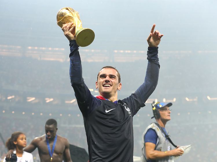 Antoine Griezmann brachte die Equipe auf die Siegerstraße im WM-Finale.