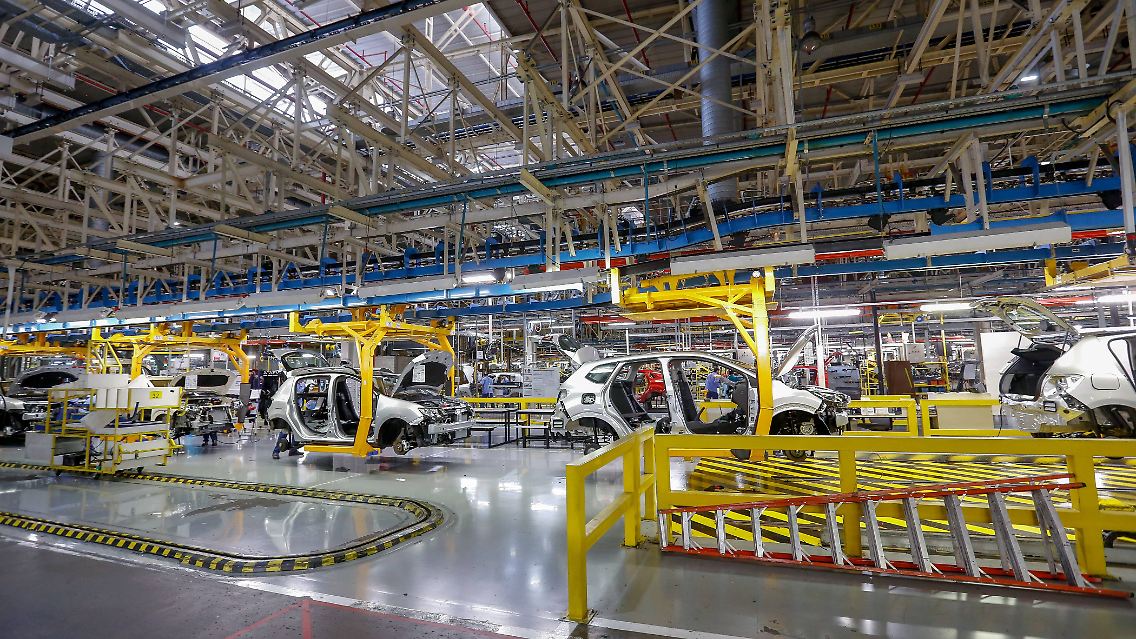 Renault-Werk in Brasilien: In dem Land verzeichnet der Autobauer massive Zuwächse beim Absatz.