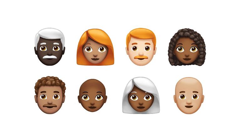 iOS 12 bringt mehr Vielfalt in die Emojis. 