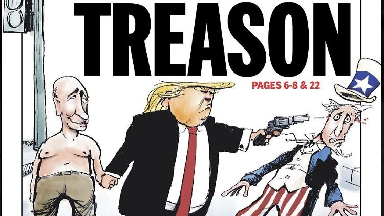 Die Titelseite der "Daily News"