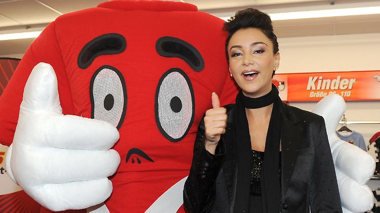 Ab in die Kinderabteilung: Verona Pooth.