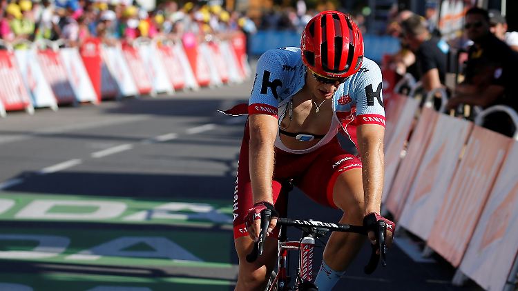 Marcel Kittel kommt außerhalb des Zeitlimits ins Ziel - für ihn ist die Tour de France beendet.