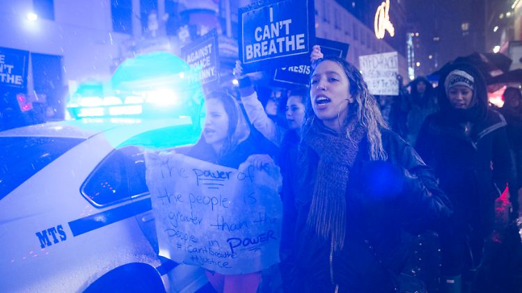 Der brutale Tod Garners löste heftige Proteste in den USA aus.