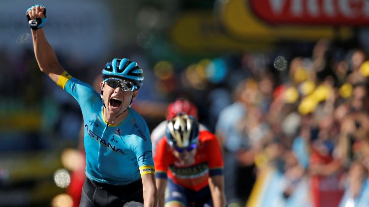 Der Tour-Debütant Cort Nielsen hatte die meisten Kraftreserven.