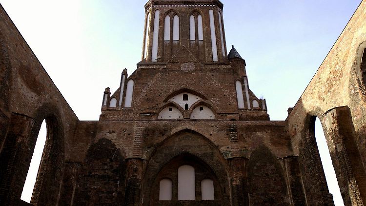 Die für heutige Verhältnisse völlig überdimensionierte St.-Stephans-Kirche zeugt von der Vergangenheit von Gartz als wichtige Handelsstadt.